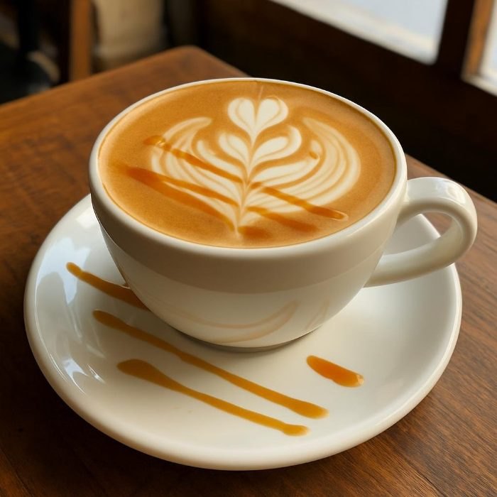 Jay Truck flavored café latte